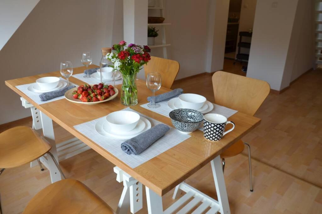 Ines Apartament Two Levels 105M2 In The Old Town Wi-Fi, Olsztyn  Exteriör bild